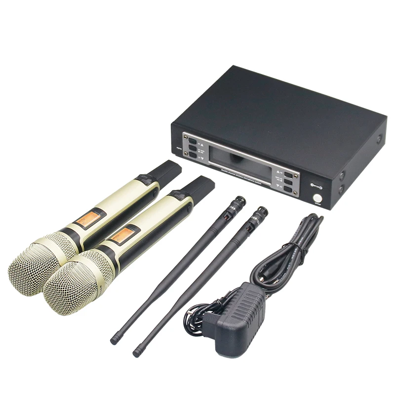 EW135-G4 Handheld Wireless Microphone UHF 100m Range 8-hour Battery Life Noise Cancelling FM for Live Performances Speeches