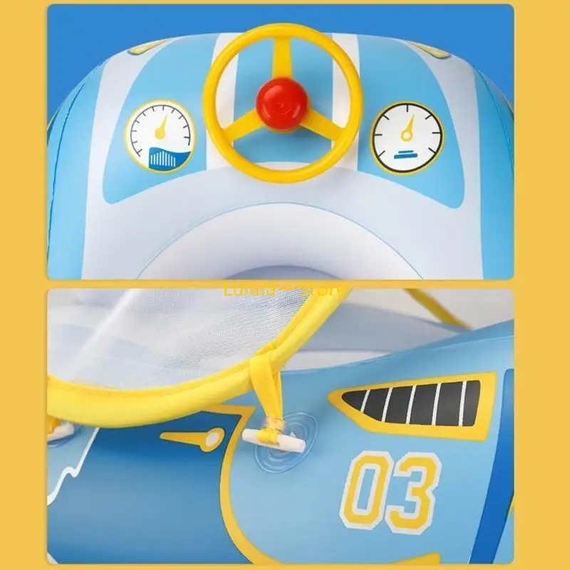 Y4QA Bể Bơi Bơm Hơi Đồ Chơi Mùa Hè Phao Bơi Cho Bé Phao Bơi SwimRings Kid SwimRing Có Ghế Phao Bơi Cho Bé