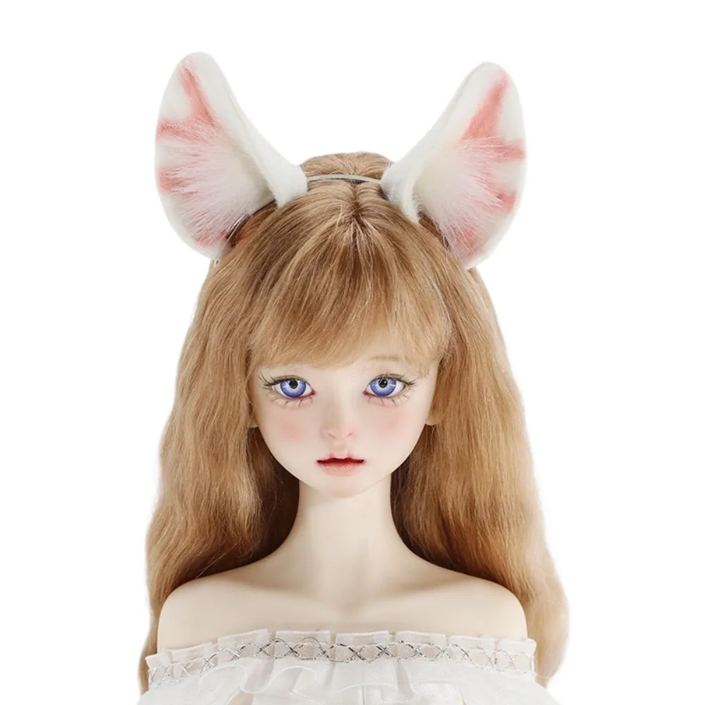 

For 20cm Cotton Doll 1/3 Bjd 1/4 Bjd Doll Animal Ear Headband Fox Dress Up Doll Accessories Sitting Party Game DIY Gift Toys