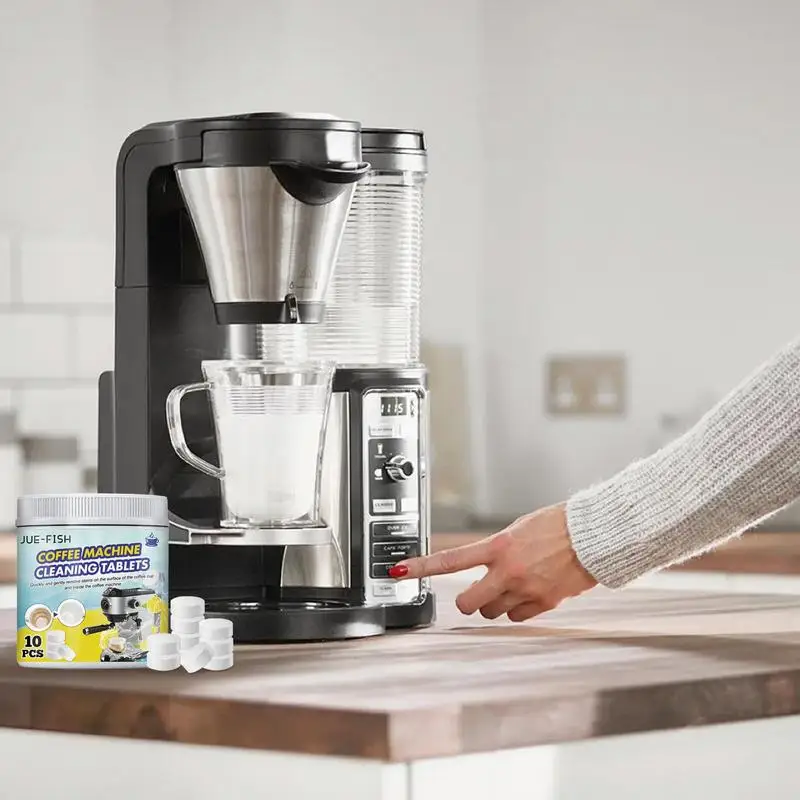 10pcs Espresso Coffee Machine Cleaning Tablet Water Dispenser Descaler Coffee Machine Cleaning Tablet For All Coffee Machines