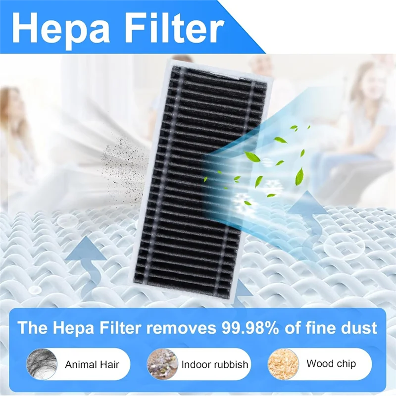 JDZD 15 حزمة مجموعة ملحقات لاستبدال Ecovacs Deebot X8 PRO OMNI/X8 OMNI جهاز آلي لتنظيف الأتربة