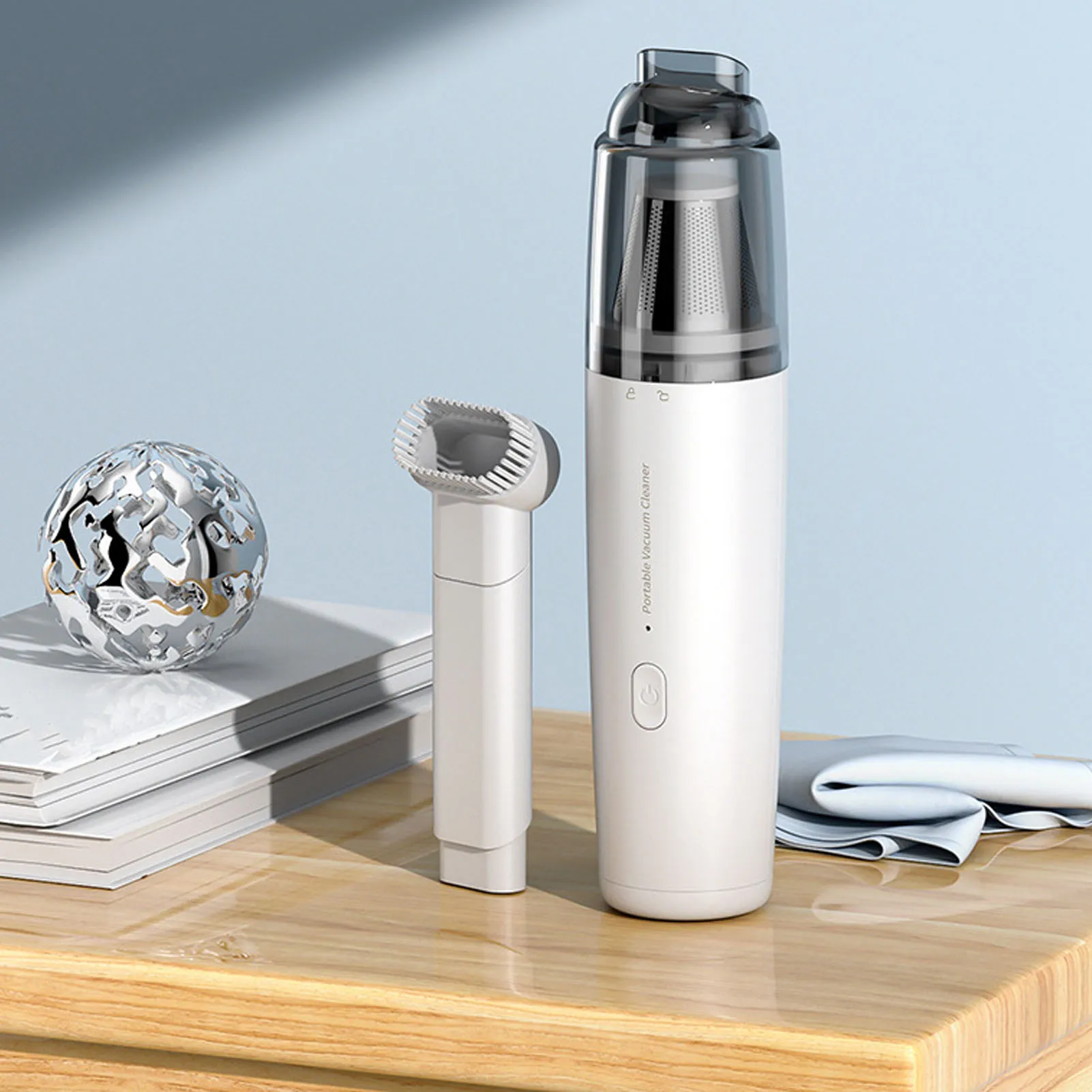 Handheld Vacuum Lightweight Multifunctional Washable Filter ABS 8000pa Suction Mini Vacuum Cleaner 1200mAh for Home Pet