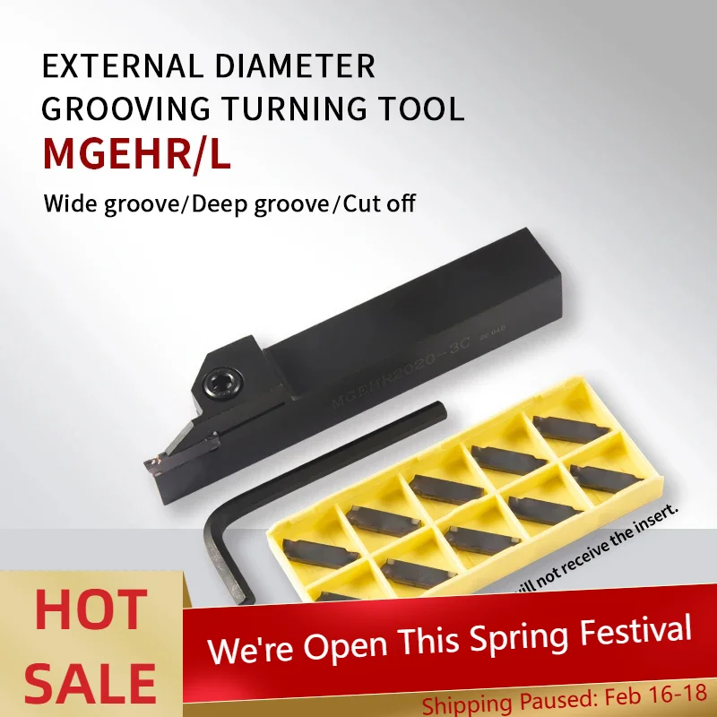 

Карбид для резки карбида rainurage MGEHR1212 MGEHR1616/2020, вставки MGMN150/250 MGMN200 MGMN300, обработка стали, алюминия