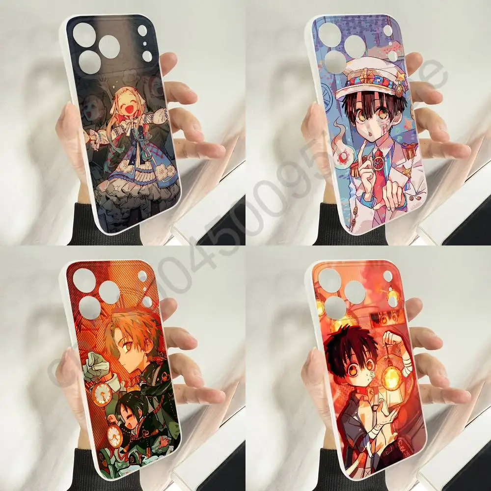 

T-Toilet Bound Hanako Kun NENE Phone Case For iPhone 11,16,15,14,13,17,12,Plus,E,Air,Mini,Pro,Max Magnetic Magsafe Soft Cover