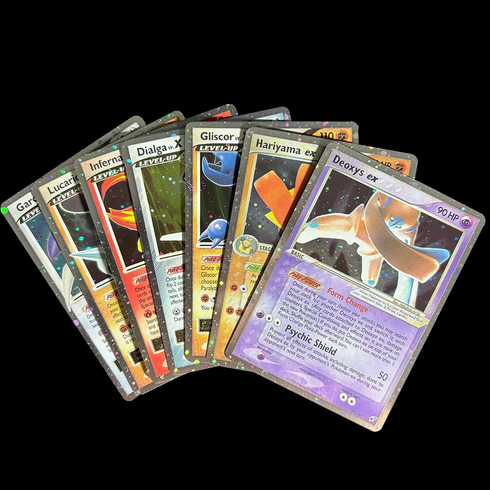 PTCG Proxy Cards Diamond & Pearl Luxray Garchomp Salamence Latias Gallade Deoxys Trading Card Game Collectible Cards Gifts