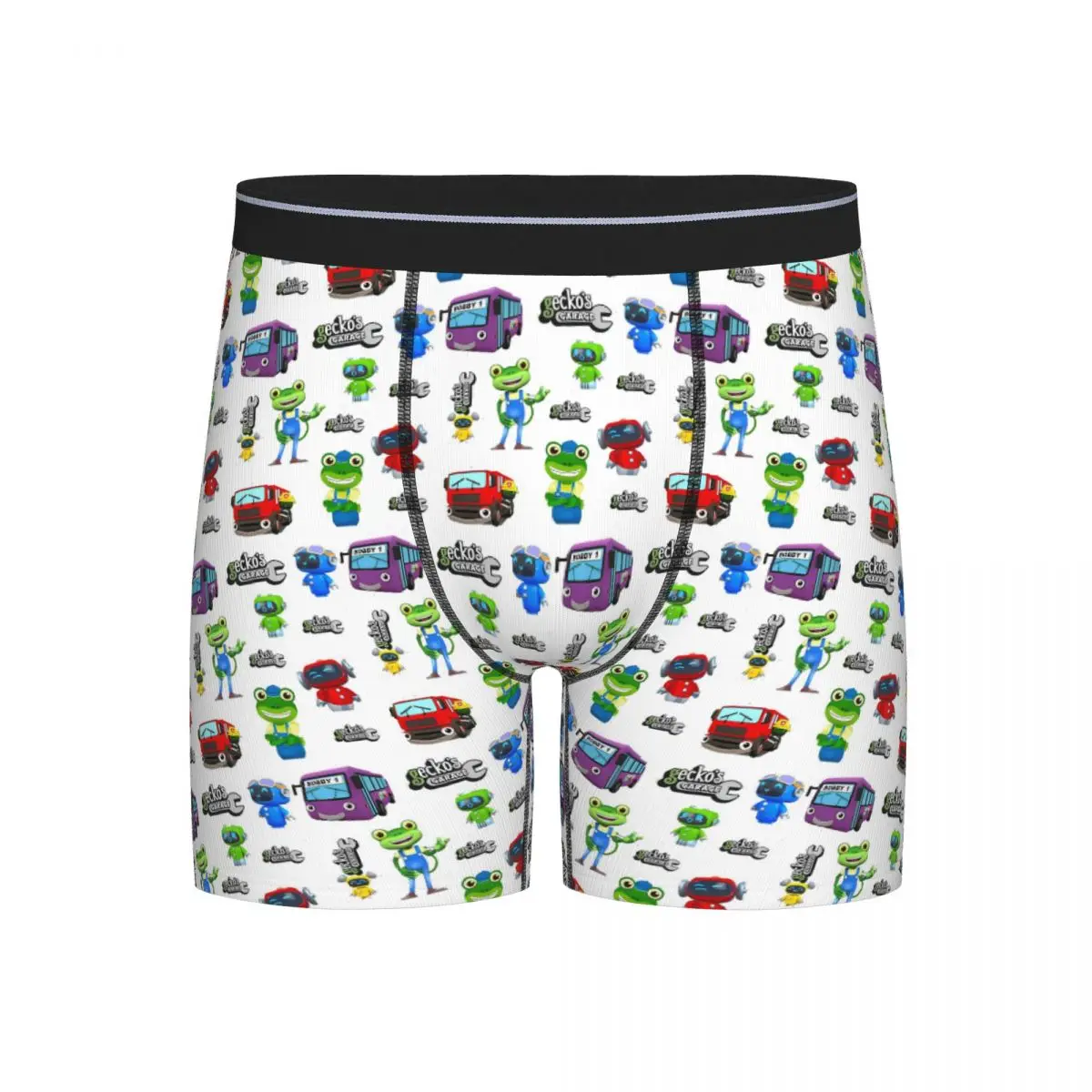 

Long Boxer Underpants Shorts Garage Geckos Pack 9 And 3 Free Gecko Panties Men Breathable Underwear for Homme Man Boyfriend Gift
