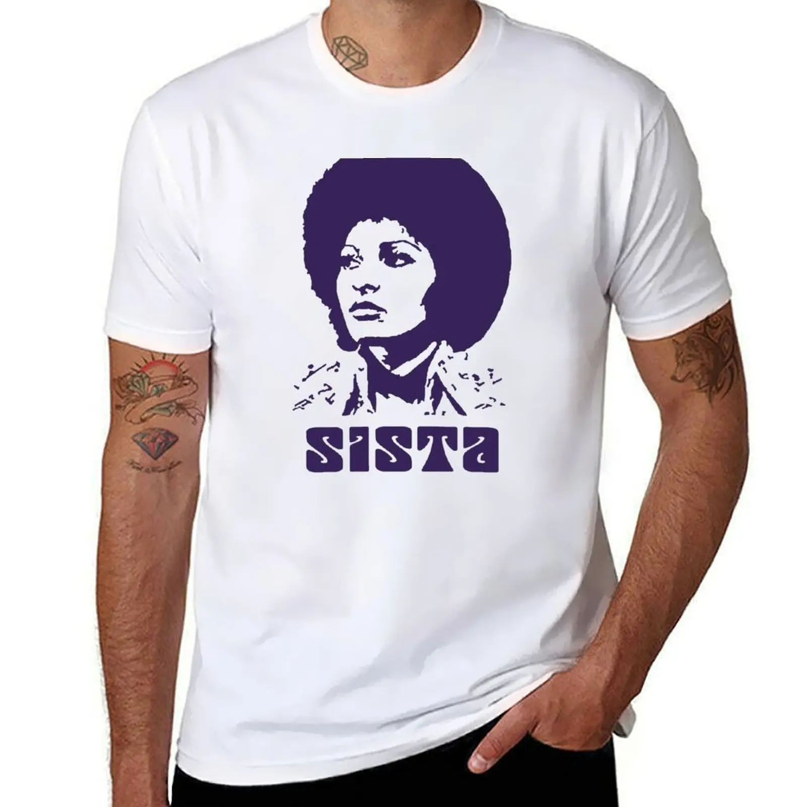 

Pam Grier T-Shirt t shirts with prints man t shirt heavy cotton T-Shirt