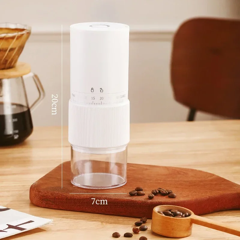 Small Portable Mini Home Kitchen Mill Automatic Type-C Charging  Grinder Electric coffee machine Grind coffee beans Non-manual