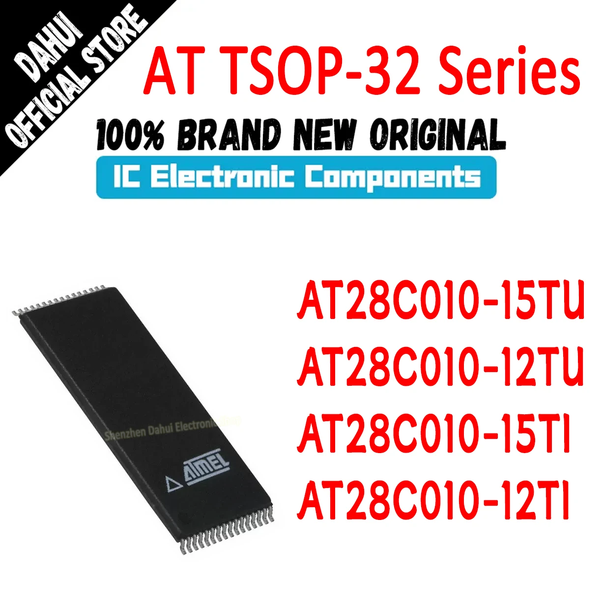 AT28C010-15TU AT28C010-12TU AT28C010-15TI AT28C010-12TI AT28C010 AT28C AT28 AT IC Chip TSOP-32