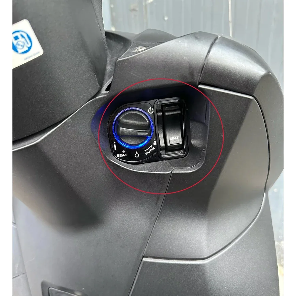 For Honda PCX150 PCX125 PCX160 SH125 SH150 ADV150 NS125LA Motorcycle Ignition Switch Cover Electric Lock Button Protector