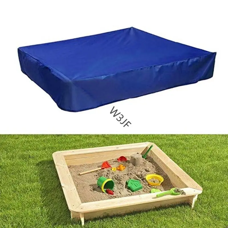 W3JF Sandpit Protector Cover Cover موثوق للأطفال Sandpit سهل التثبيت