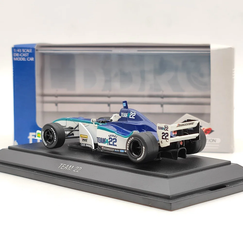 EBBRO 1:43 for Formula Nippon 02 TEAM 22 Blue Diecast Model Cars Limited Collection Racing Toys Gift