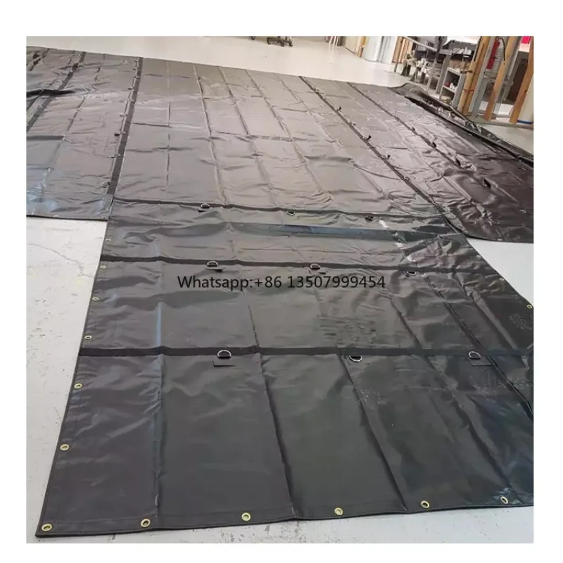 

Factory Price New 24' X 27' Parachute Truck Tarp Flatbed Truck Cover with 8 ft Drop