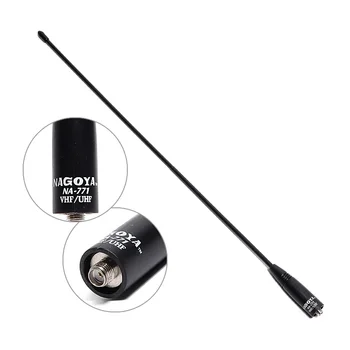 Baofeng ya NA-771 sma-kadın Dual Band VHF/UHF 144/430MHz anten Baofeng Baofeng için NA771 TYT Kenwood Walkie Talkie aksesuarları