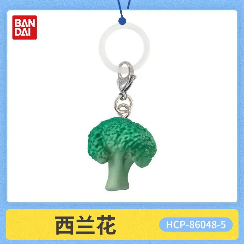 Bandai Gashapon Simulation Bento Food Shaped Charm Series 2 Mini Pendant Umbrella Bag Hanging Ornament Chikuwa Onigiri Broccoli - view 6