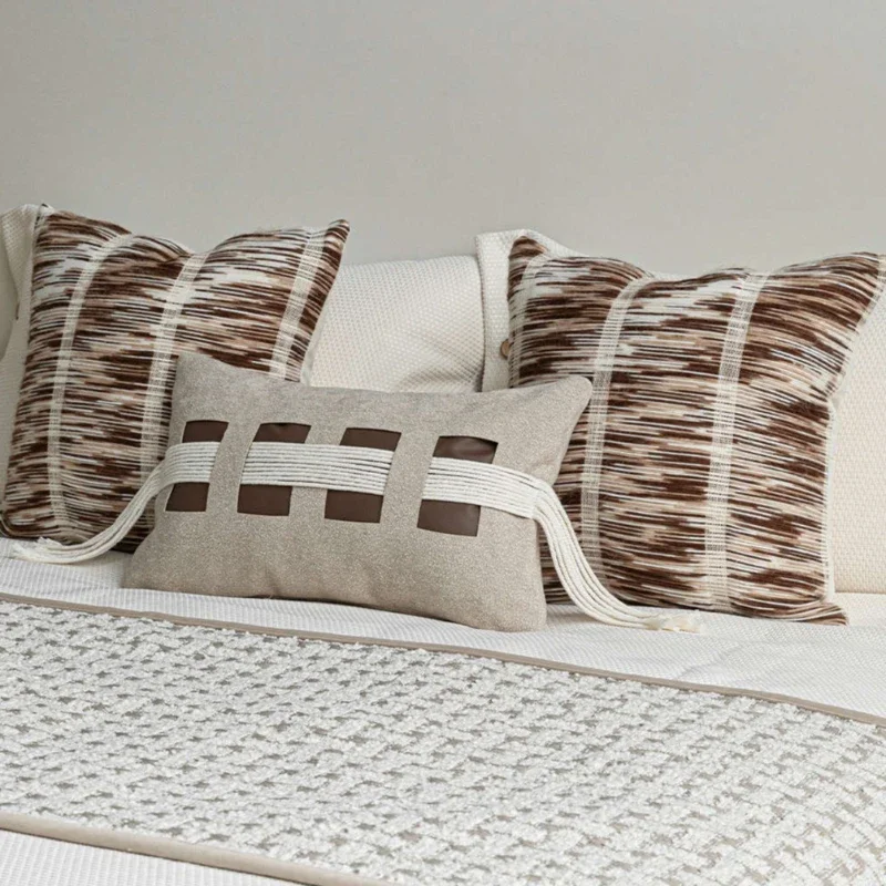 30X50/45X45/50X50CM Coffee Throw Pillow Cover Nordic Luxury Waist Cushion Cover Decor Home Decorative Pillowcase 2026 New