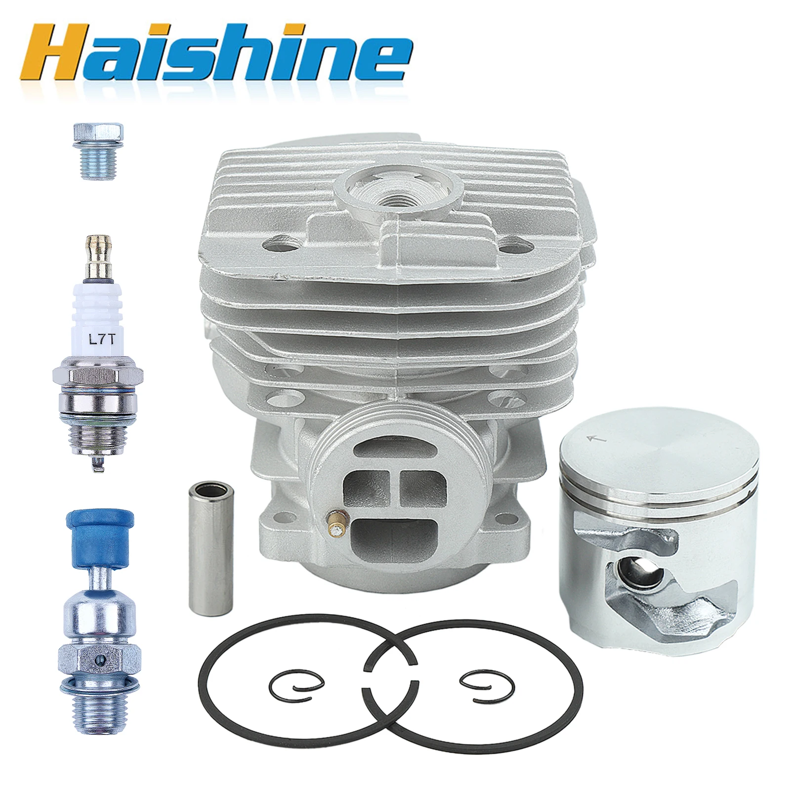 Kit de Pistão 56 mm para Husqvarna K960 K970 Serra para Corte de Concreto 544935603 Peças de Reposição