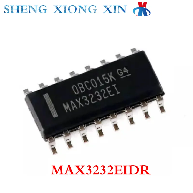 

10pcs/Lot 100% New MAX3232EIDR SOP-16 RS-232 Interface IC MAX3232EI 3232 Integrated Circuit