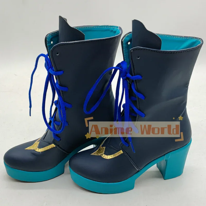 Virtual YouTuber Nijisanji Ethyria Enna Alouette Cosplay Shoes Halloween Carnival Boots Custom Made