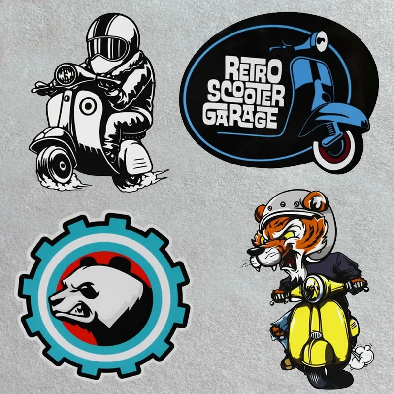 PVC Reflective Scooter Sticker For Vespa Sprint 300 Primavera S 125 150 150S LX125 LX150 MOTO Waterproof Decal Motorcycle Patter