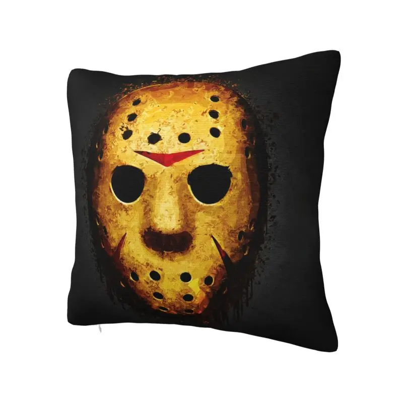 Luxury Horror Movie Character Murderers Cushion Cover Polyester Halloween Film Pillow Case Decoration