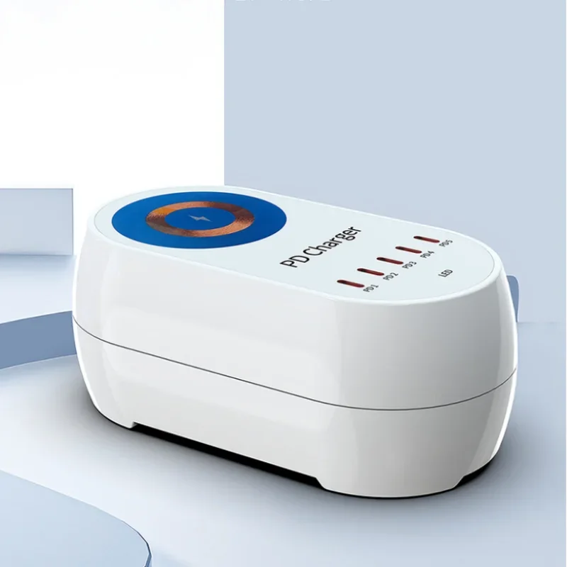 Carregador de Nitreto de Gálio 140W Sucção Magnética Sem Fio Carregamento Rápido PD de Alta Potência, Porta Única, Laptop 100W