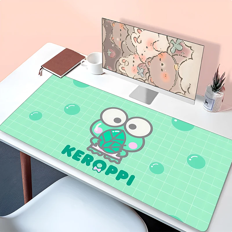 

Mouse Pad K-kero K-kero K-keroppi Gamer Desk Mat PC Computer Sexy Anime Mousepad Keyboard gaming Accessories 900x400 Mausepad