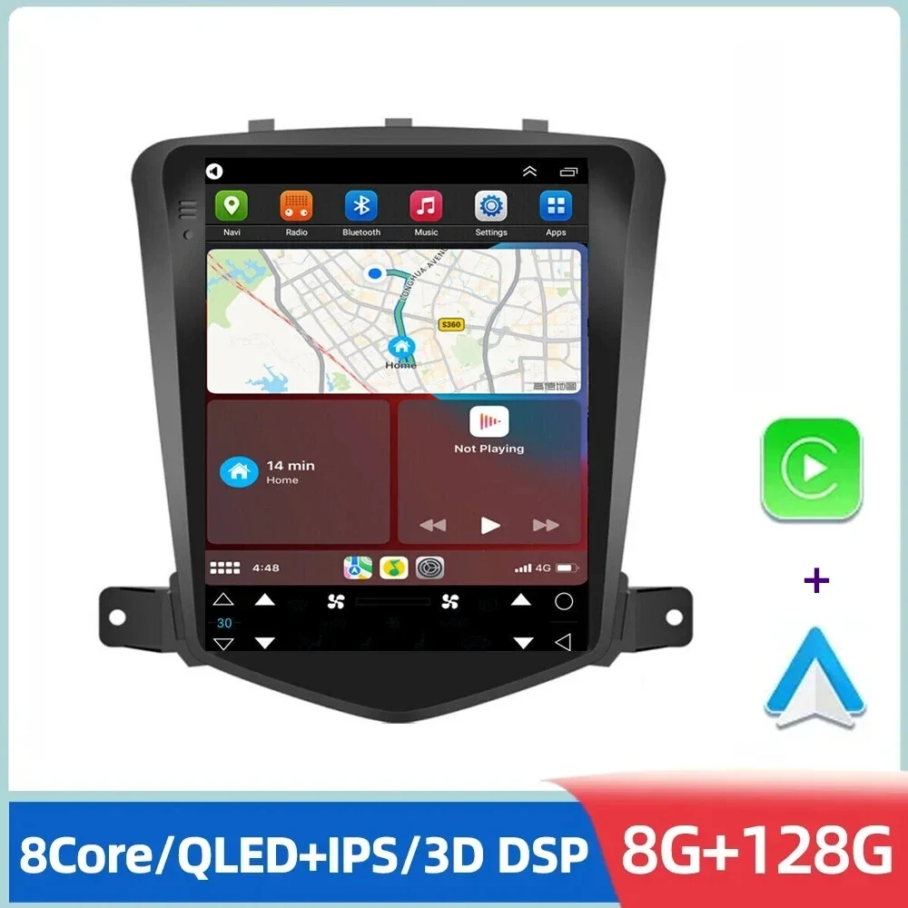 

9.7" 2Din Android 14 Car Radio for Chevrolet Cruze J300 2008-2014 Multimedia Player GPS Navi Carplay Auto Stereo 2din Head Unit