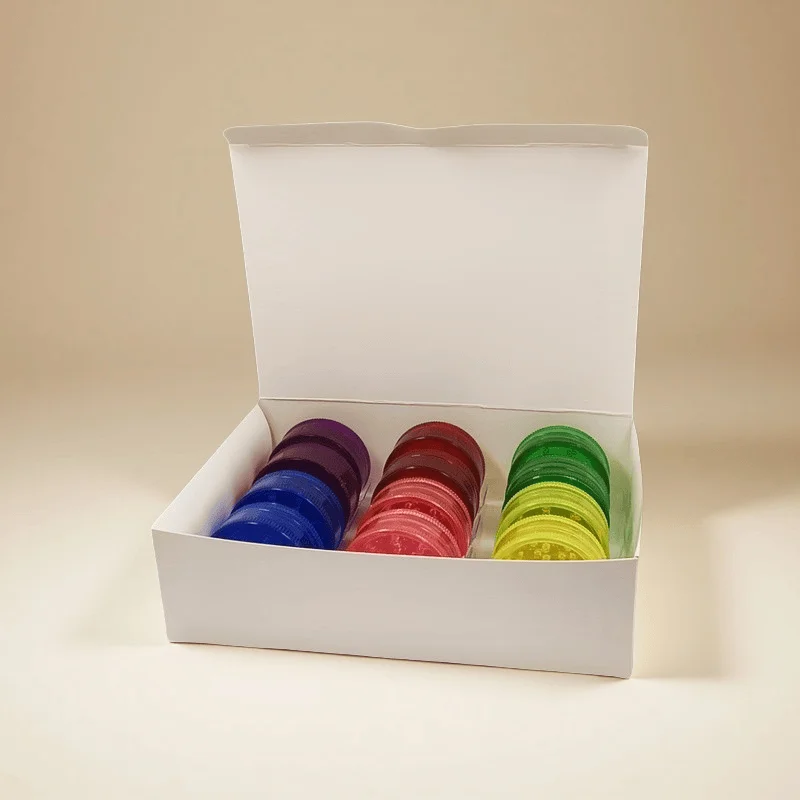 

8 вариантов цвета | 12-пакетовые пластиковые мясорубки для табака | Ручная пластиковая мельница для табака | аксессуары для курения