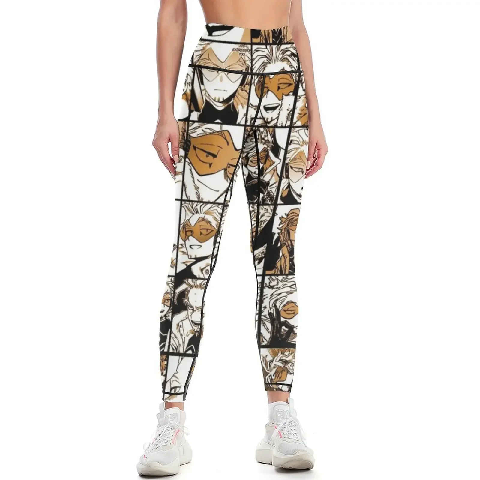 

Hawks - manga color version Leggings Golf wear flared exercise clothing for leggins push up woman Womens Leggings