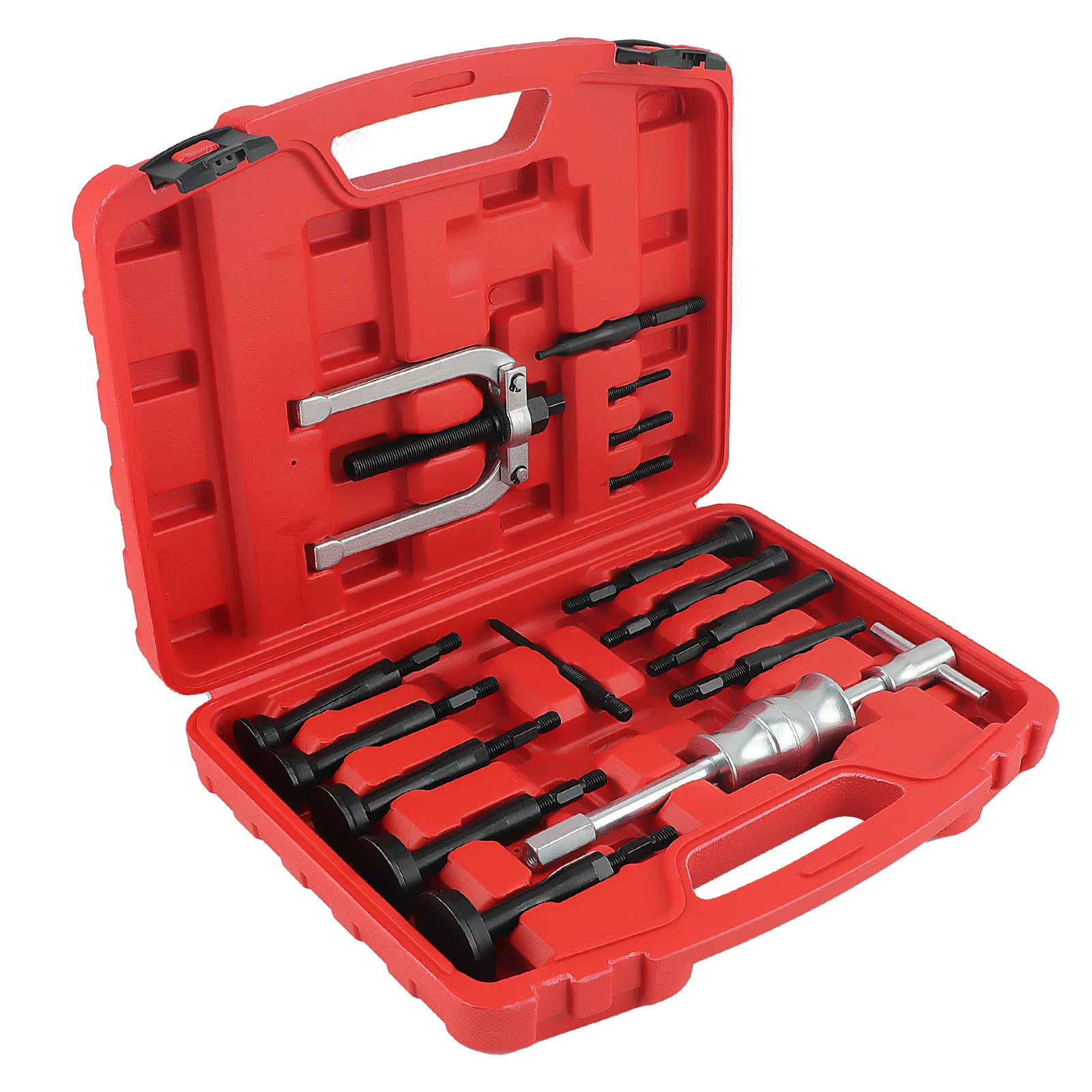 

Inner Bearing Blind Hole Remover Extractor Puller Set Pilot w/ Slide Hammer 16pc