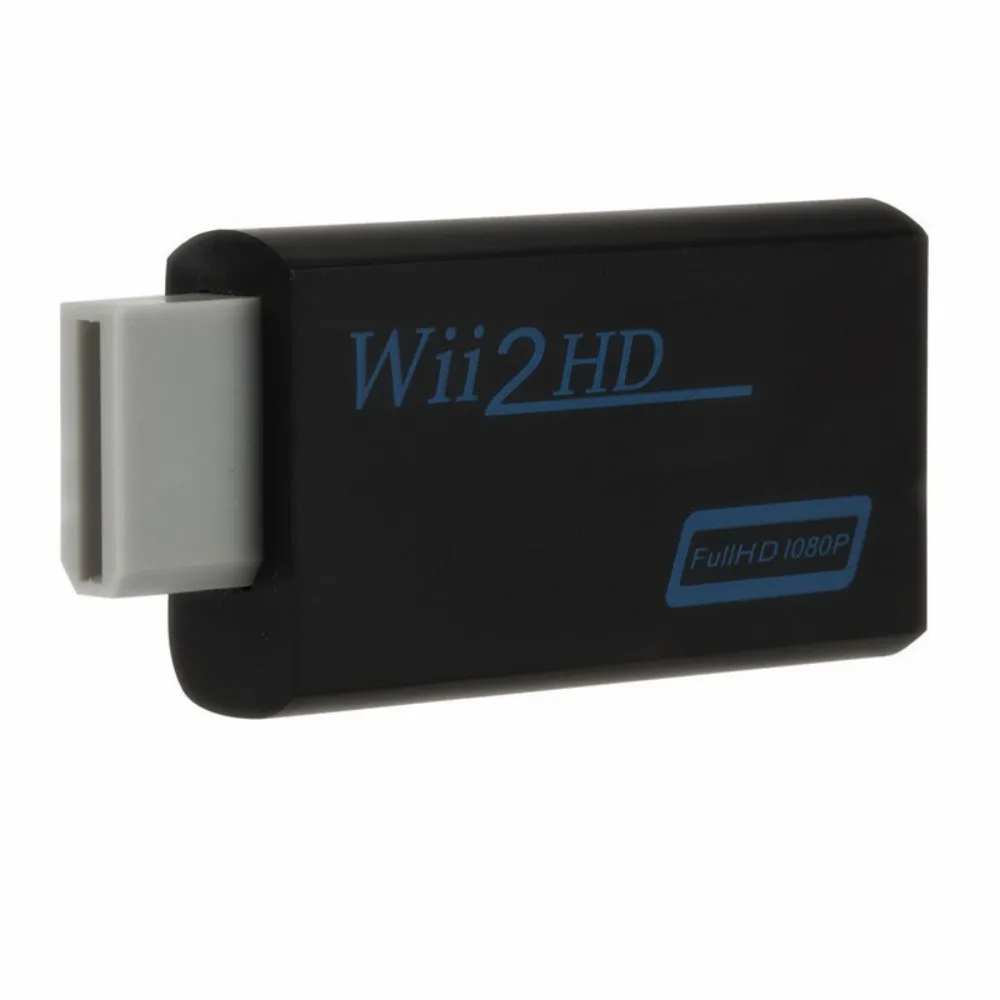 Конвертер TenYua Wii в HDMI с аудиовыходом 3,5 мм для игровых консолей, ПК и мониторов, адаптер HDTV для домашних развлечений