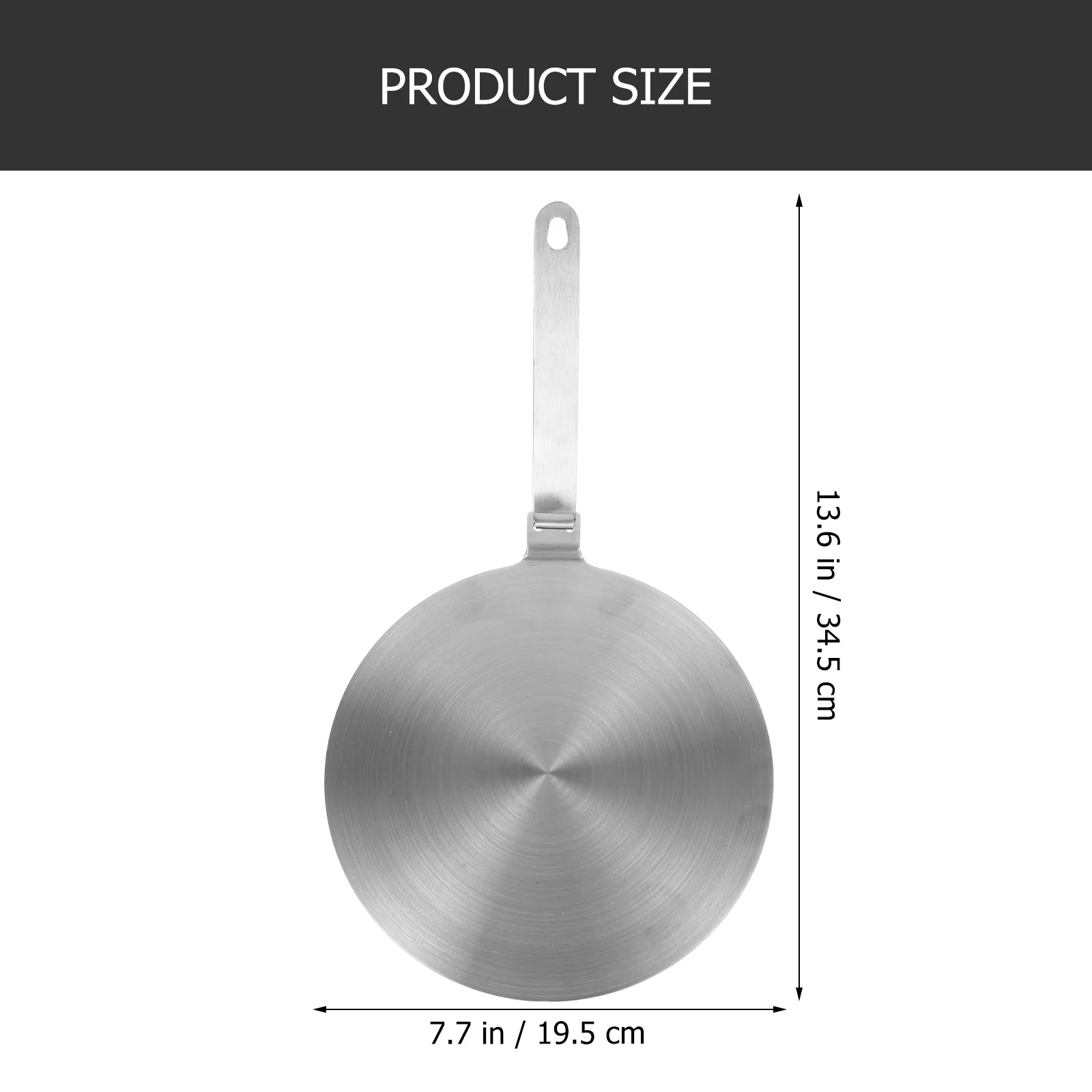 

Stainless Steel Induction Adapter Diffuser Ring Plate For Induction Cooktop Stove Even Heat Distribution Heat
