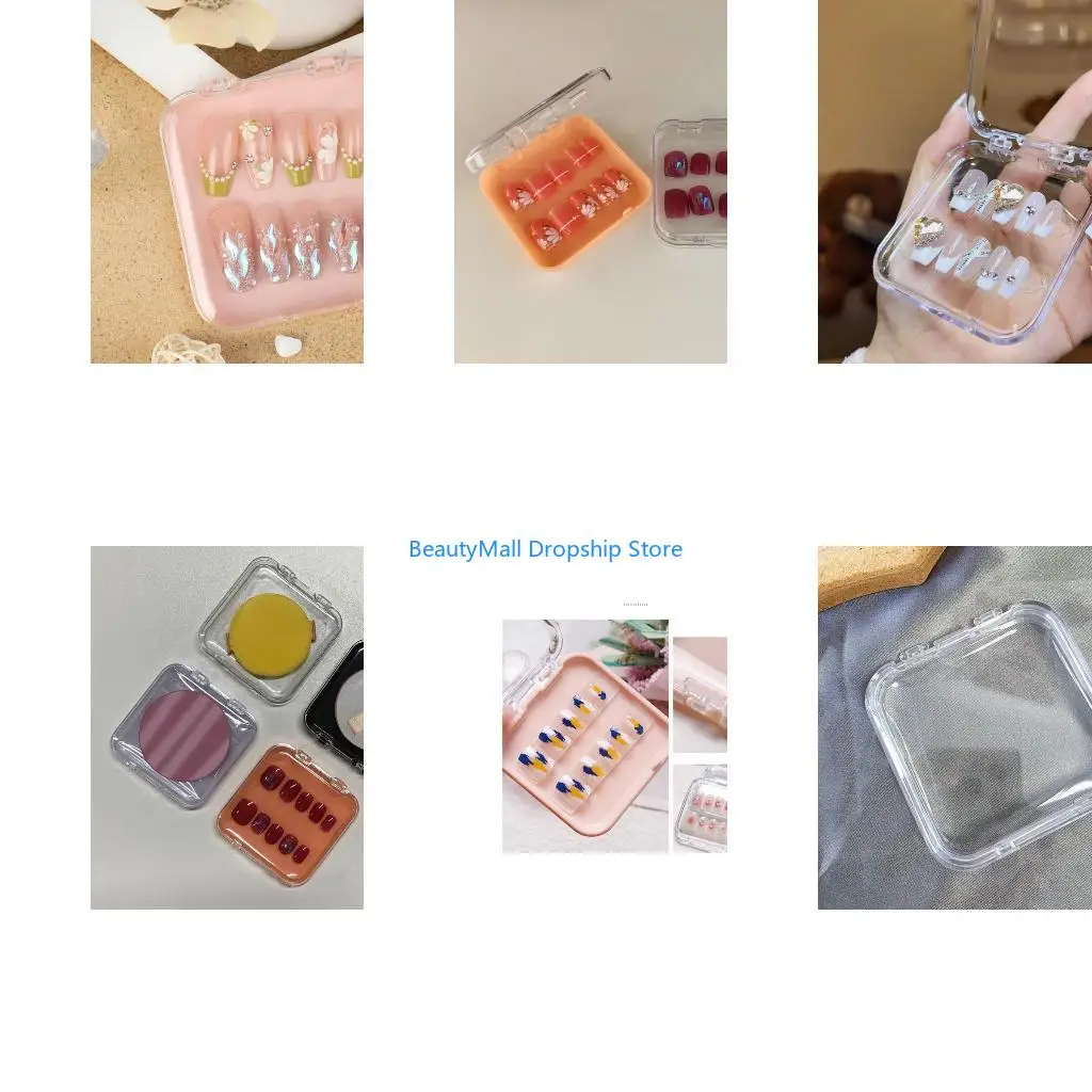 40JD 5-Color Finished Fake Packing Box Thicken Texture Good Sealing Art Display Stand Gift Jewelry Storage Box