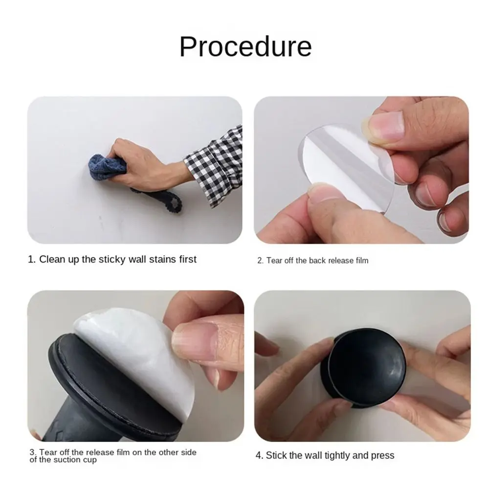 Anti-collision Self Adhesive Bumper Door Rear Retainer Hidden Door Buckle Door Suction Door Holder Door Stopper Wall Protector