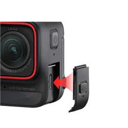 USB Cover Protect Case Port Slot Repelling Water Dust Guard Side Cover Door Frame for Insta360 ACE Pro Accessory