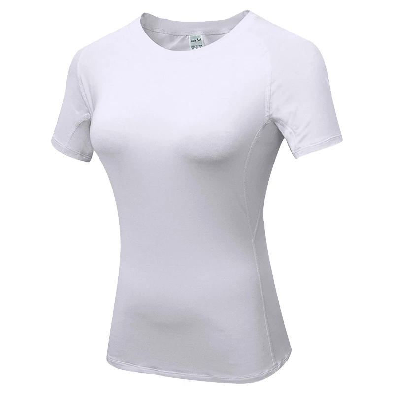 Compression Shirt Short Sleeve Athletic Yoga