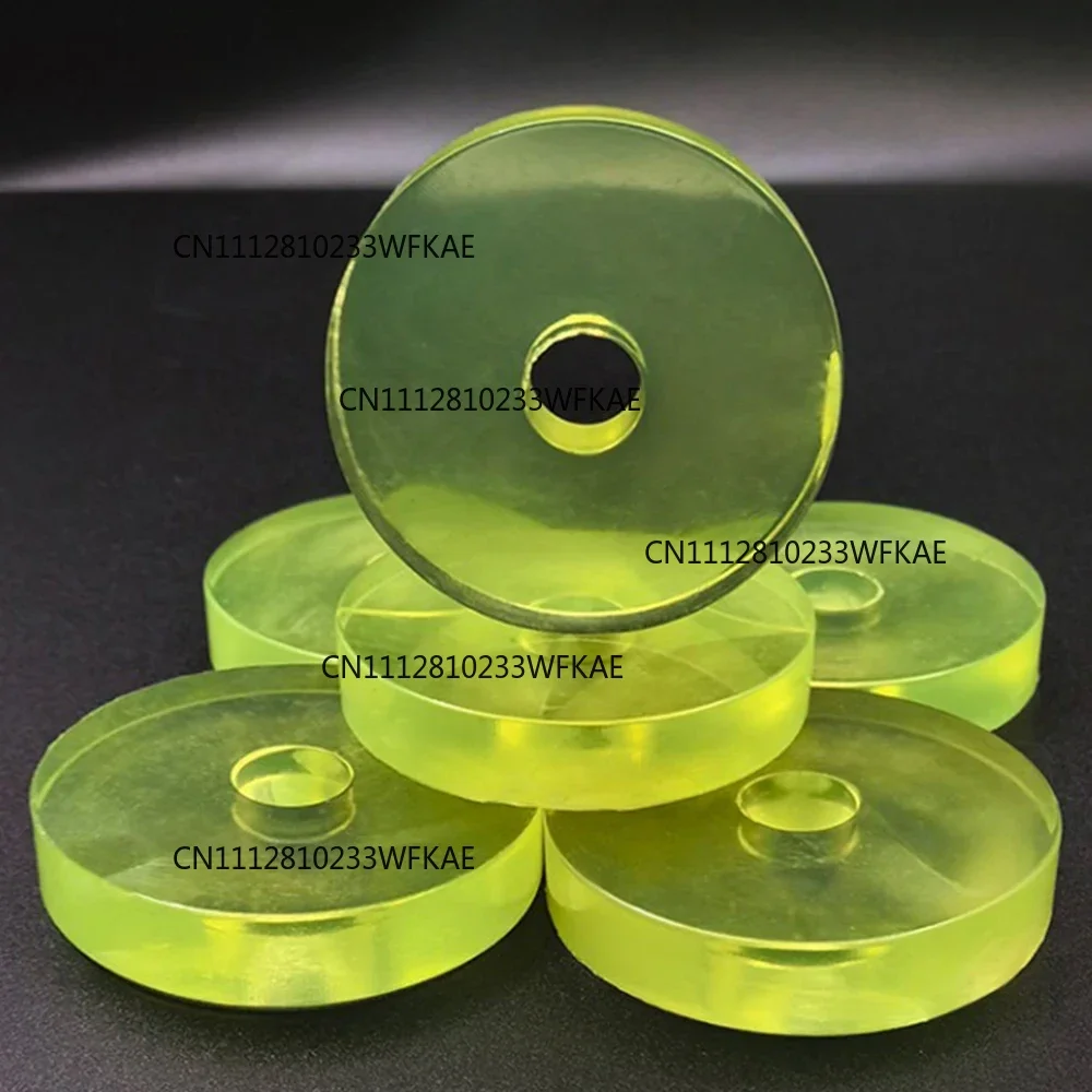 10pcs 50A PU Polyurethane  Circular  Anti-Collision Pad Wear-Resistant Mold  Machine Shock Absorber Pad