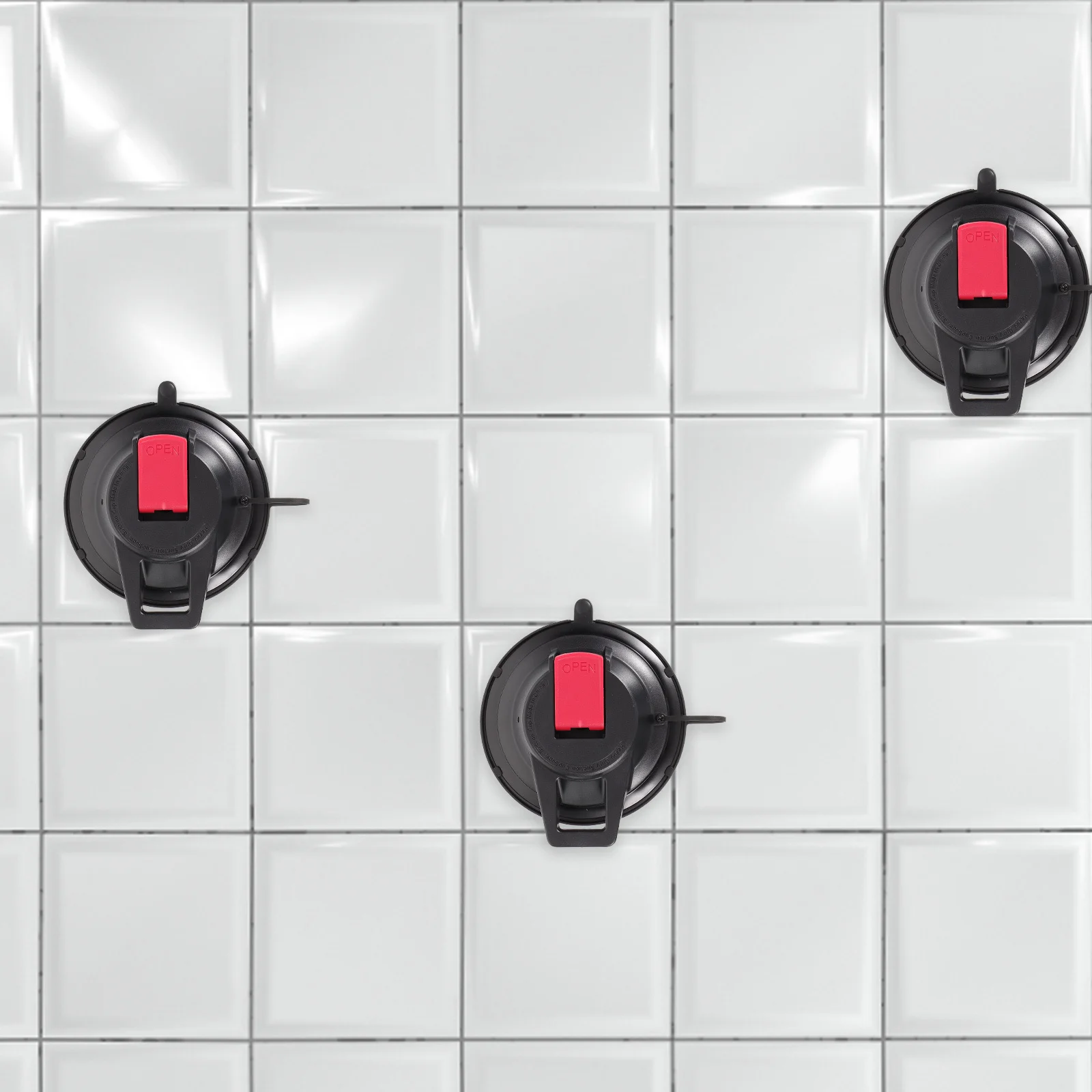 

Vacuum Suction Cup Anchor Heavy Duty ABS Material No Punch Mounting for Tent Car Window Camping Outdoor Storage Hooks