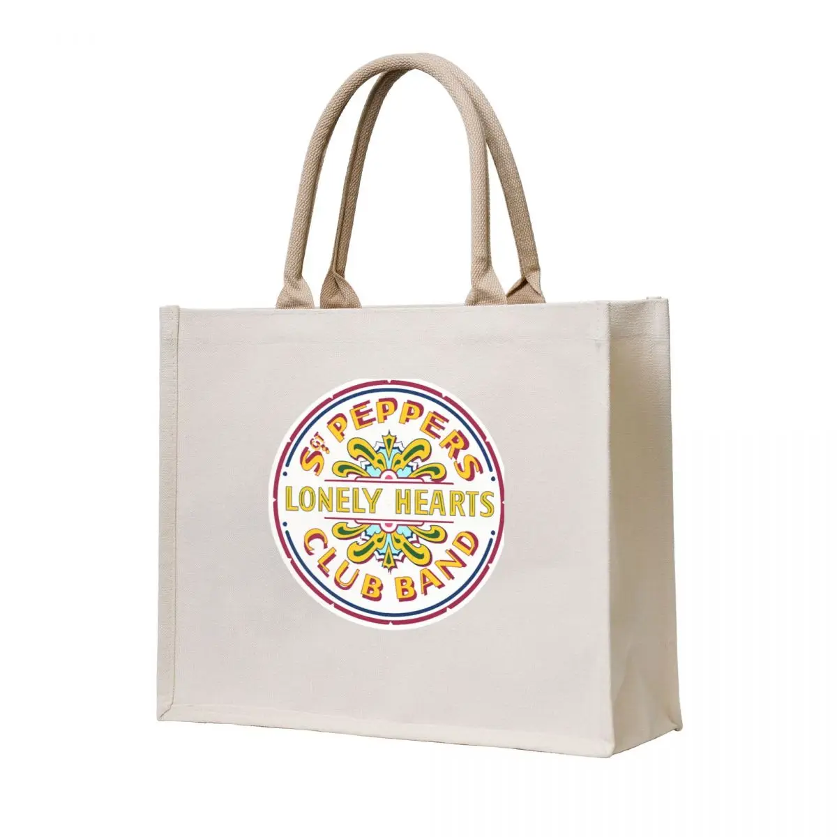

[HIGH-QUALITY],Sgt Pepper Logo Tote Bag free delivery bags the tote bag Canvas stote bag