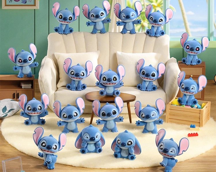 

Disney Stitch MINI velvet blind bag series blind box Stitch cute ornaments trendy gifts