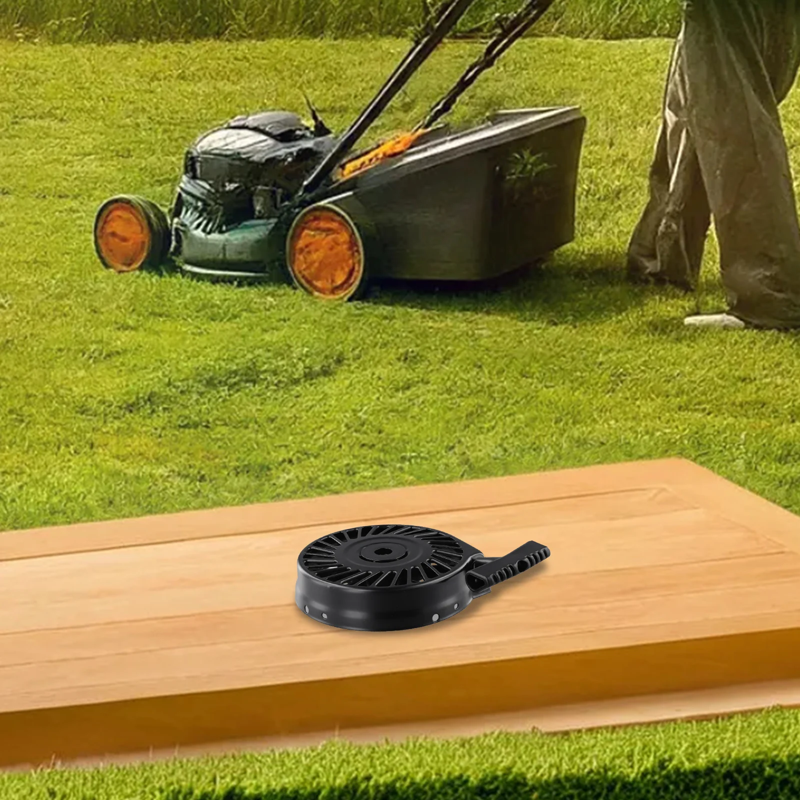 

Стартер ручной для газонокосилки, черный, пластиковый, 15 см x 3,7 см, запчасть, высокое качество, абсолютно новый