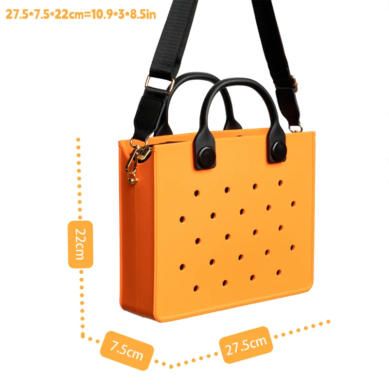 7 Classic Trendy Colors Handbag ,Elegant Sophisticated Soft Black Shoulder Bag,Tote Can Be Decorative Charms Perfect for Girl view 3
