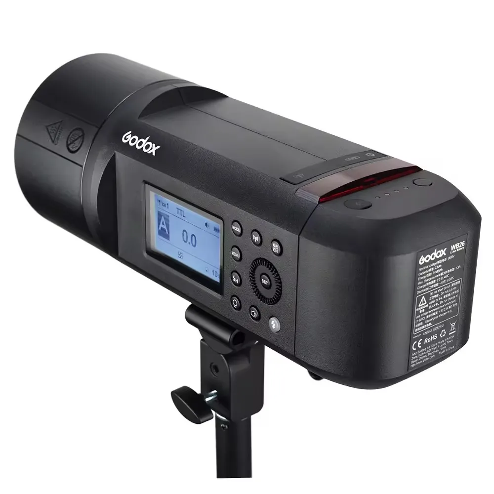 

AD600Pro 600Ws TTL HSS Outdoor Flash Li-on Battery with Built-in 2.4G Wireless X System for photography studio