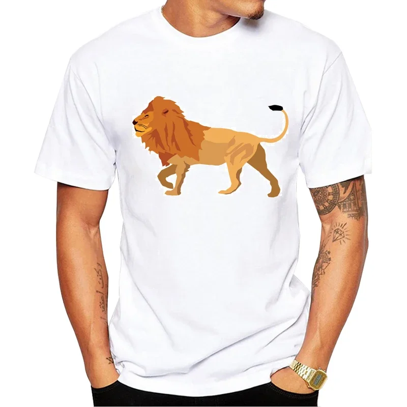 

Short SleeveT-Shirt Cool Tops Hipster Tee Shirts TEEHUB Men's New Fashion Lion Zion Design graphic t shirts clothing oversized