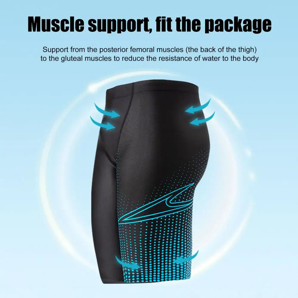 男性水泳パンツビーチショーツ高弾性通気性防水速乾水着抗 UV 夏フィット水泳パンツ