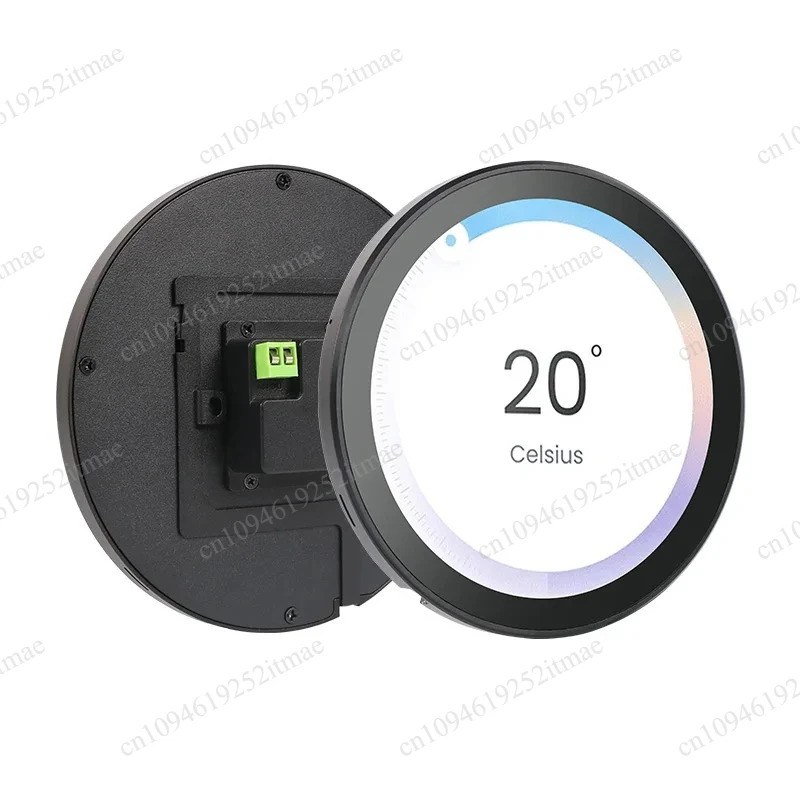 Full HD Round LCD Touchscreen 5 Inch High Resolution Smart Home Appliance Control Panel