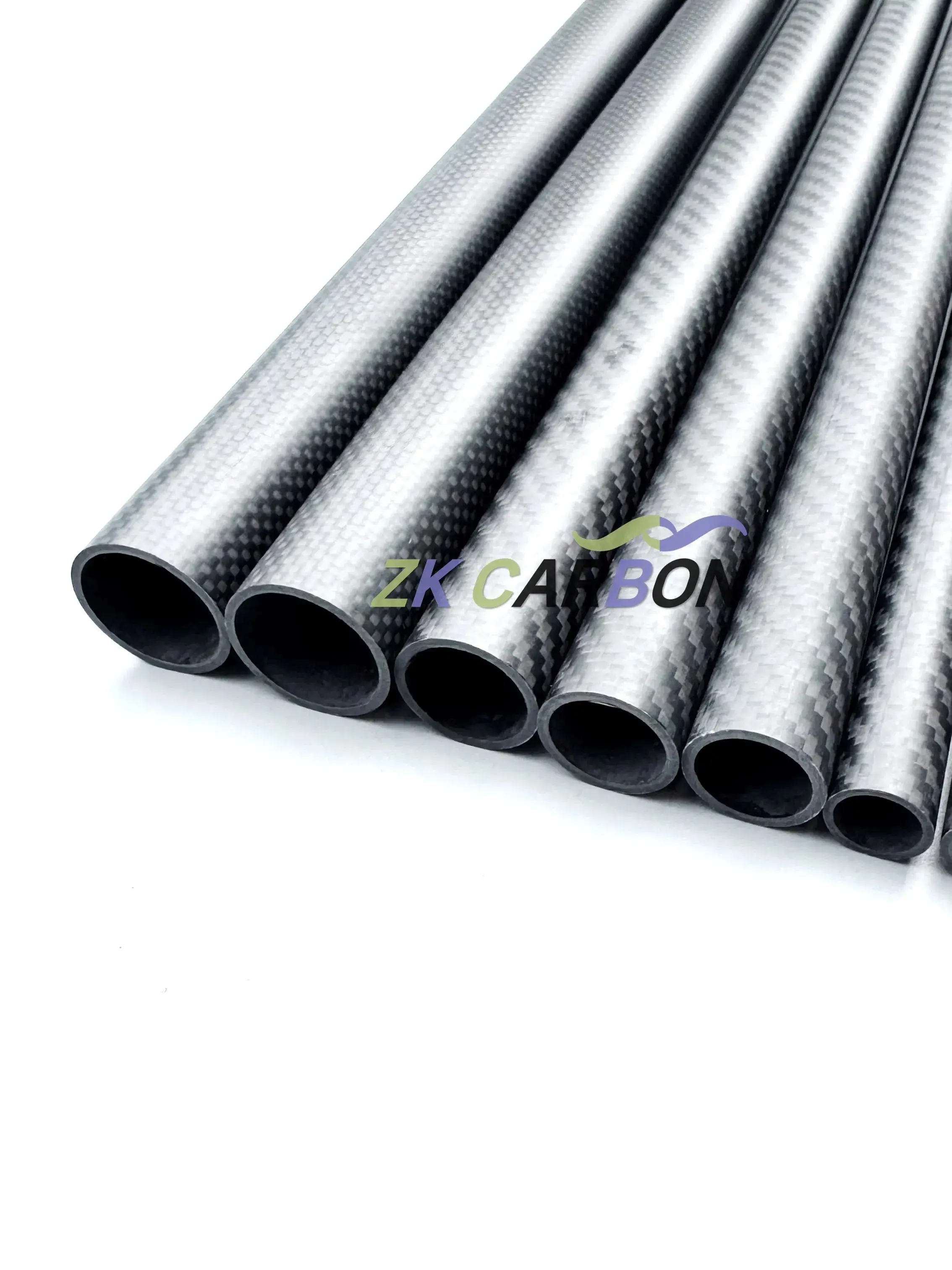 Rura z włókna węglowego 1000 mm Twardość 3K Materiał kompozytowy OD 10 mm 12 mm 16 mm 18 mm 20 mm 22 mm 25 mm 28 mm 30 mm 32 mm 40 mm 50 mm 60 mm — zdjęcie 3