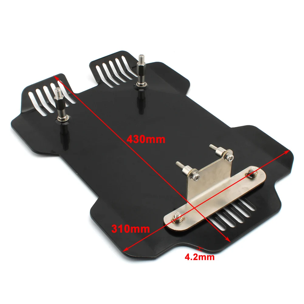 

For BMW R18 2020-2021 Motorcycle Aluminum Skid Plate Protection Cover Engine Chassis Under Guard