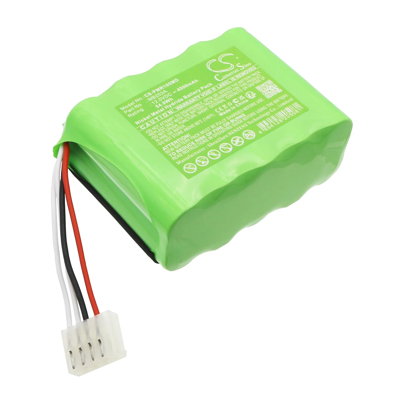 12V 4500mAh Replacement Medical Battery MB253A 110615-O1 for Paramedic Defibrillator CU-ER1 CU-ER3 CU-ER4 CU-ER5 CU-ER2